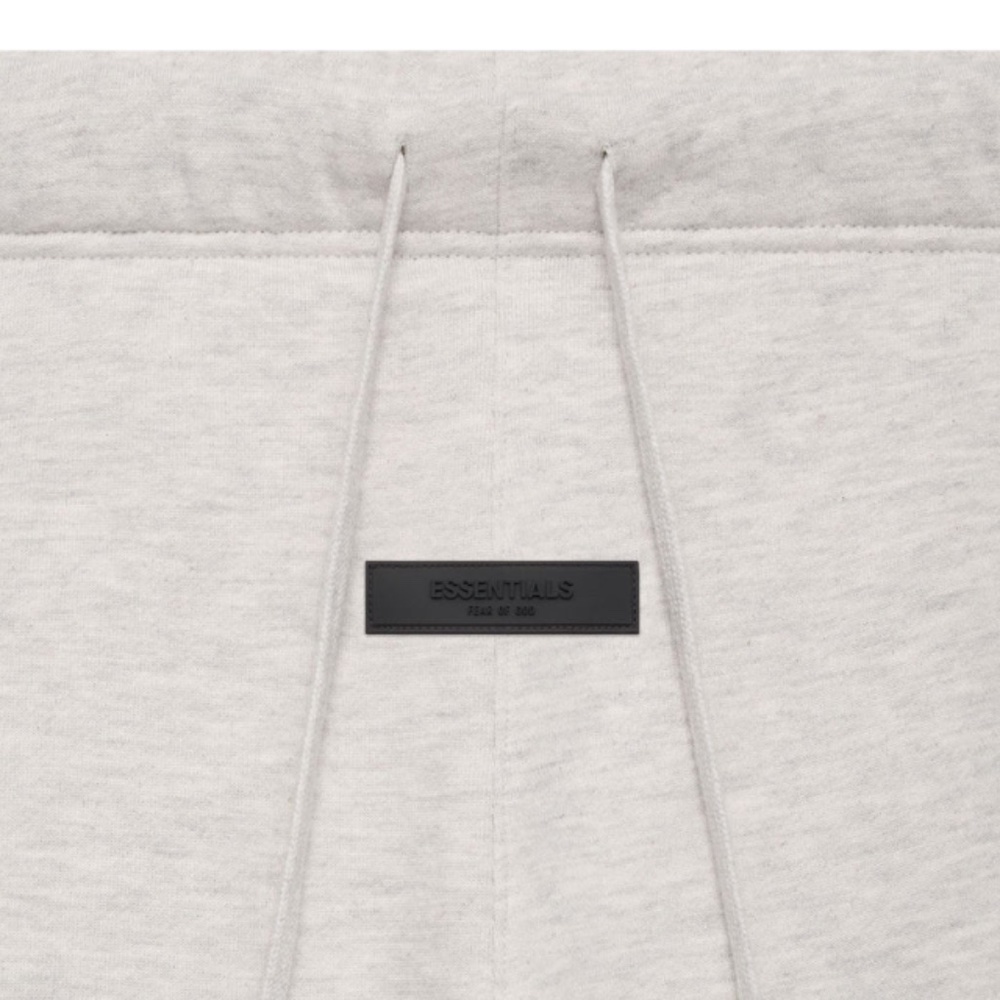 Fear of God FOG Essentials 1977 Jogger Sweatpants Light Oatmeal Grey / Off White - Picture 3 of 11